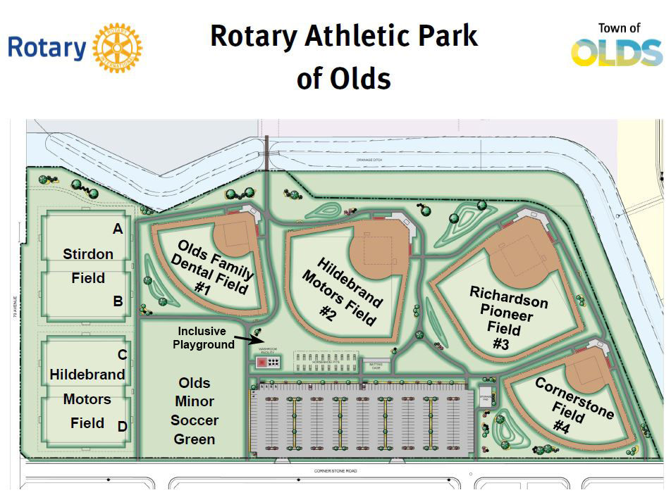 Olds Rotary Athletic Park Fields